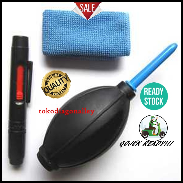 Pembersih Lensa Kamera Lens Cleaning Kit Blower Kamera Anti Debu Lensa Fotografi Murah Berkualitas