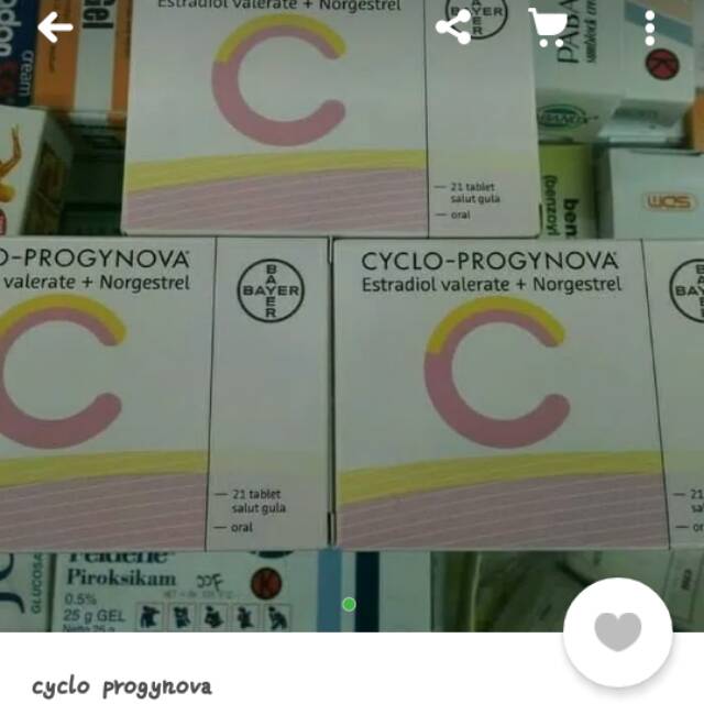 Ciclo Progynova Shopee Indonesia