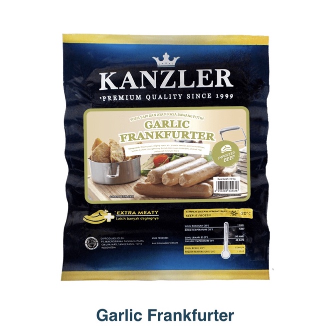 

kanzler garlic frankfurter