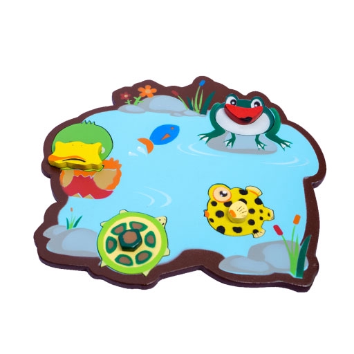 Easy Children Puzzle Tombol Kolam Ikan Shopee Indonesia