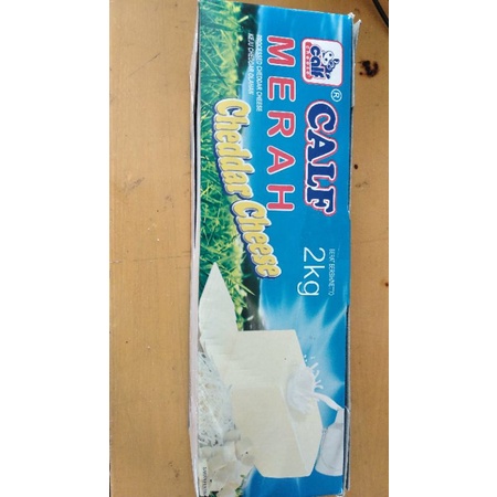 

Keju Calf Merah Cheddar 2kg