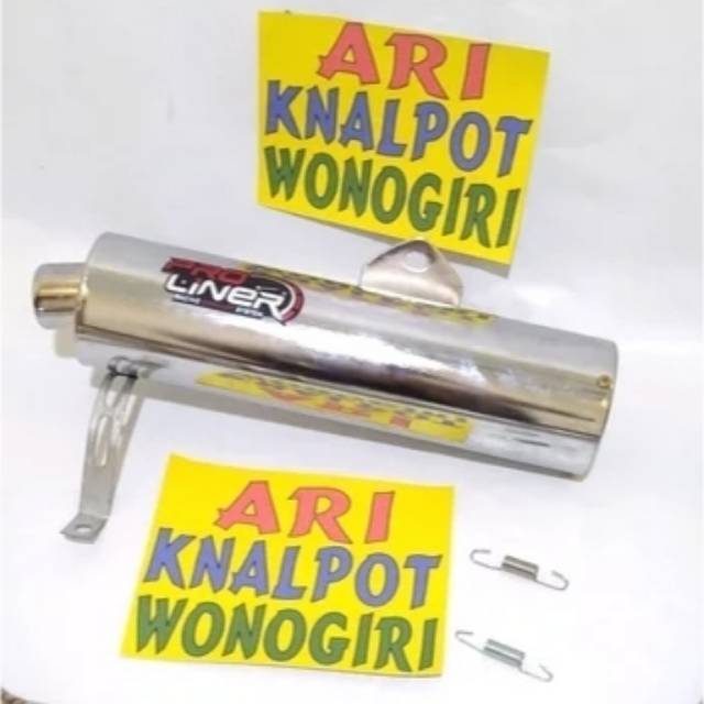 KNALPOT TSUKIGI PROLINER BOBOKAN SATRIA FU SILENCER SAJA