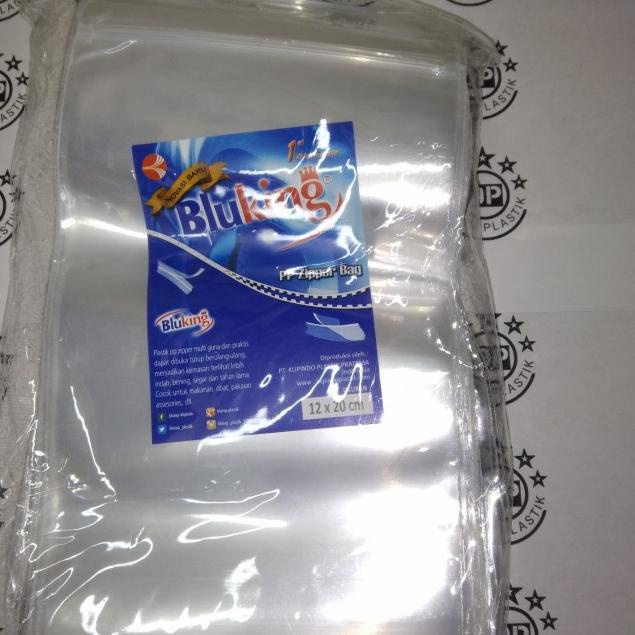 ➫ Kantong Plastik Klip Snack PP Ziplock 12x20 isi 100pcs Tebal 0.5 - PP klip 12x20 ➤