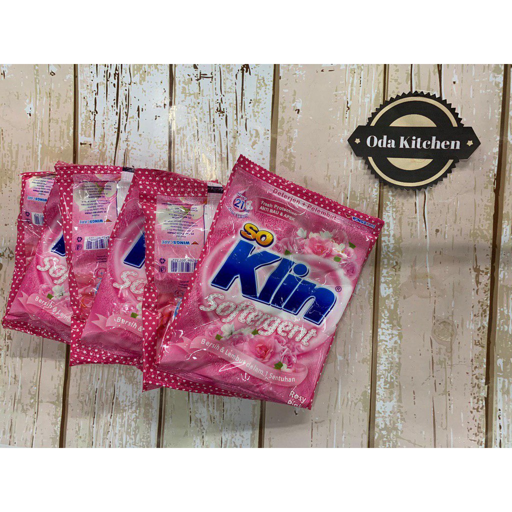 SO KLIN SOFTERGEN RENCENG AROMA ROSY PINK 6X50gr