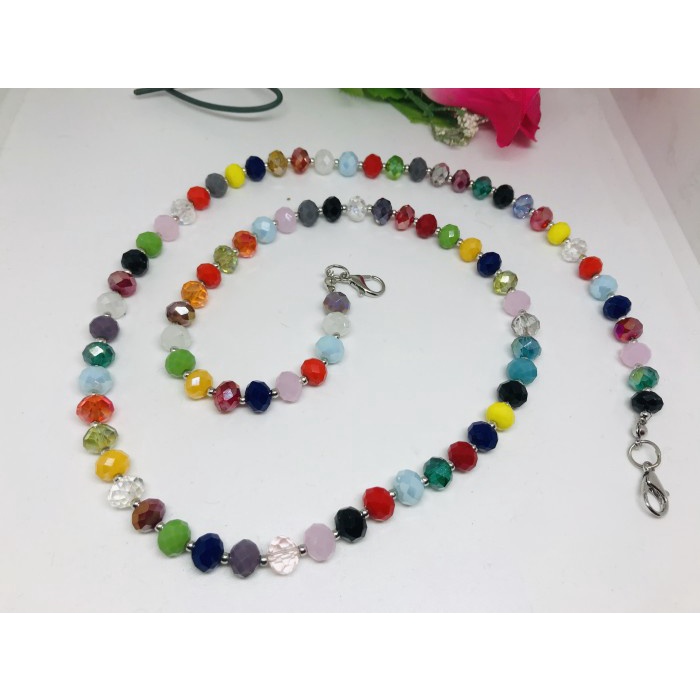

Murah Kalung Gantungan Tali Strap Lanyard Masker Kristal Hemat
