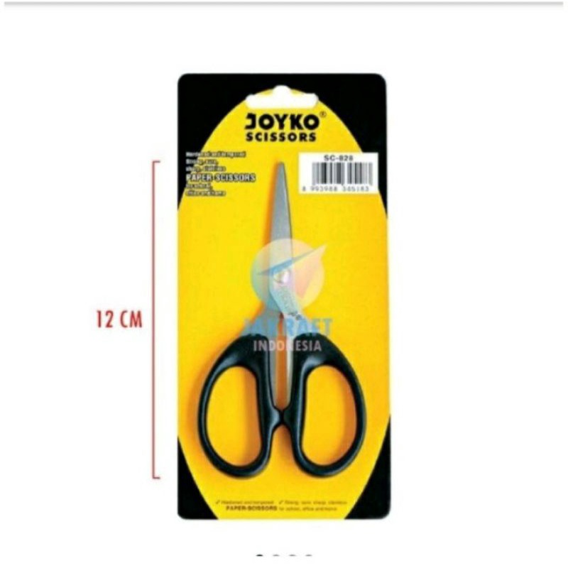 

GUNTING JOYKO SC828 SCISSORS KERTAS KARTON STAINLES