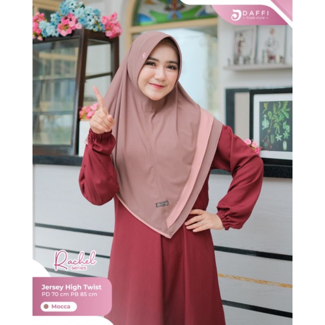 JILBAB INSTAN ORI DAFFI RACHEL