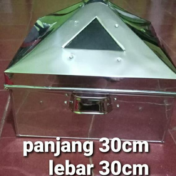 klakat kukusan kotak 30cm barang tersedia