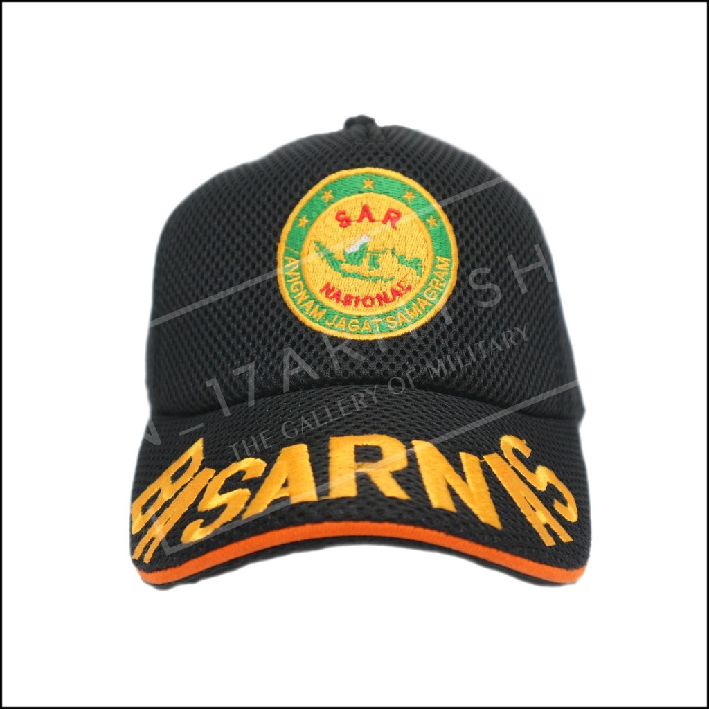 Topi Lapangan Dobelmesh Hitam Rescue, Sar Nasional, Potensi Sar, Basarnas