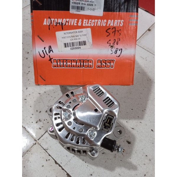 DINAMO AMPERE/ALTERNATOR ZEBRA S75/S88/S89/HIJET /ESPASS GP