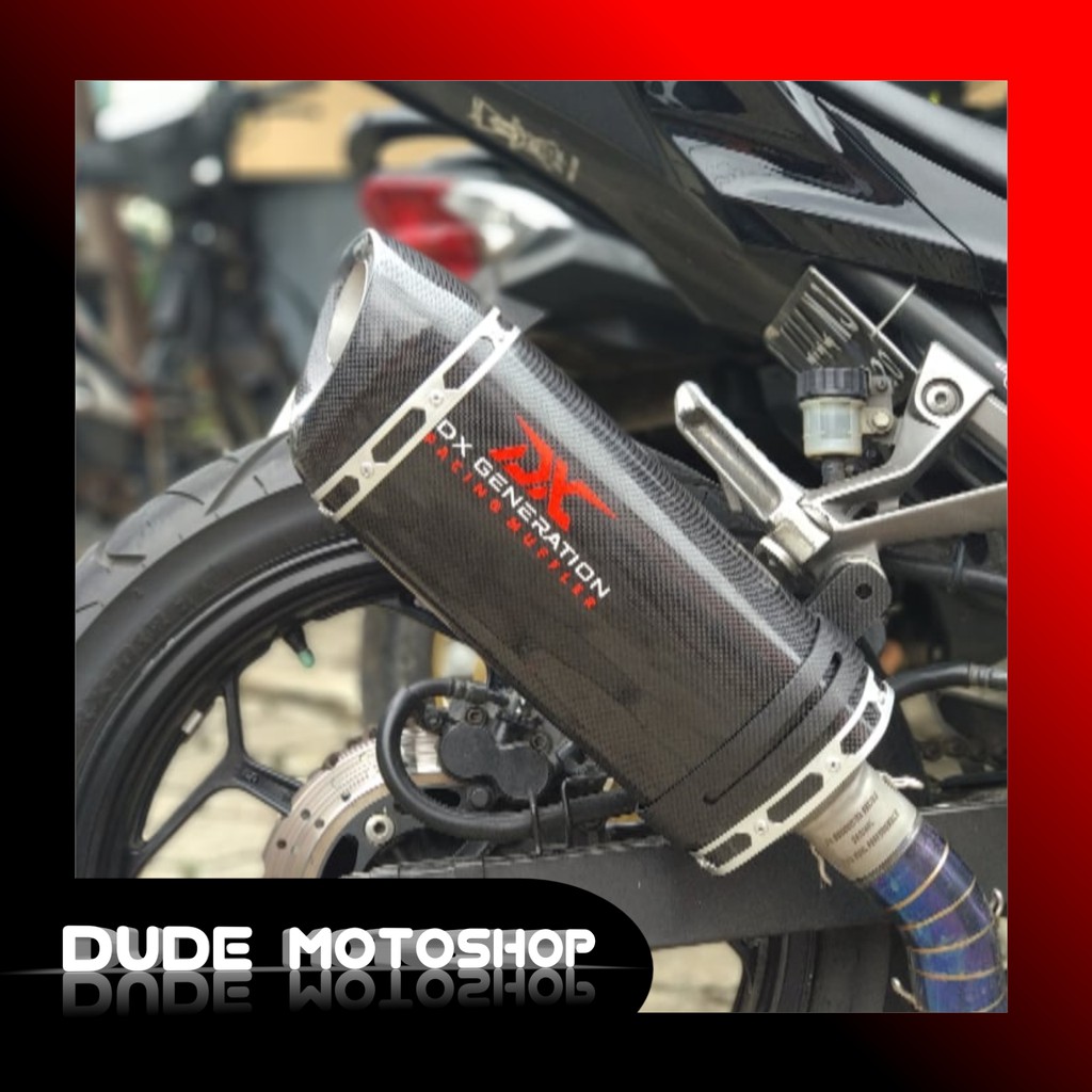 Knalpot RVR Long Carbon DX Generation Racing Fullsystem