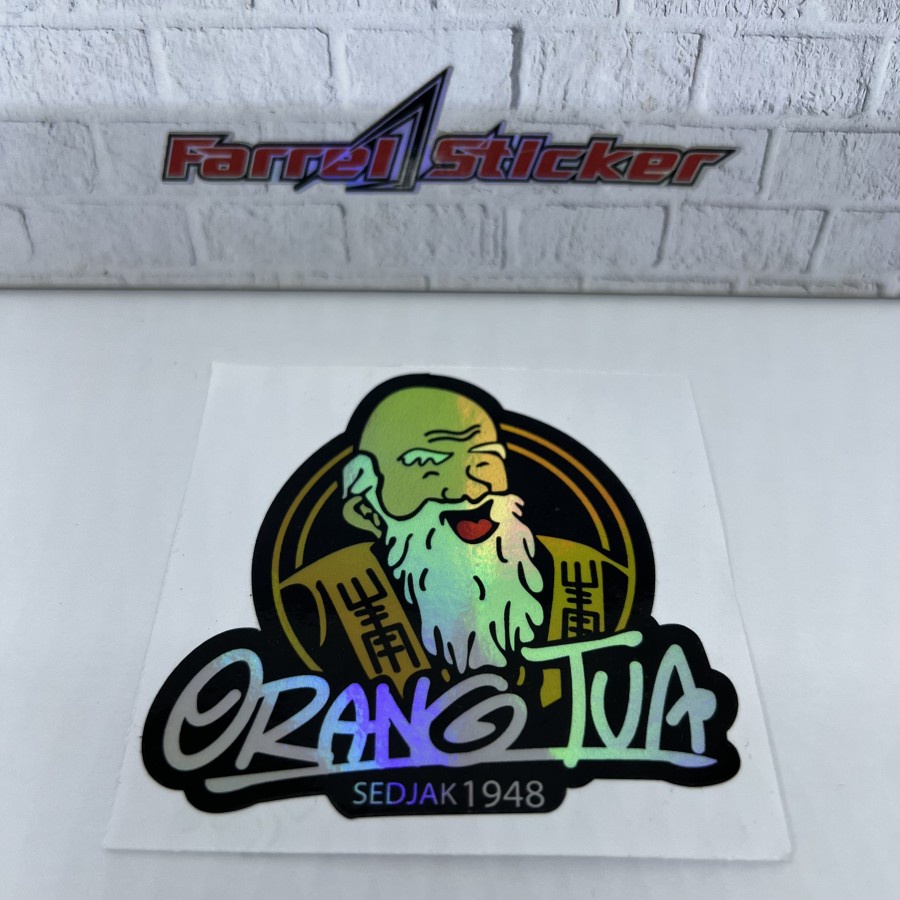 stiker OT Sticker ORANG TUA