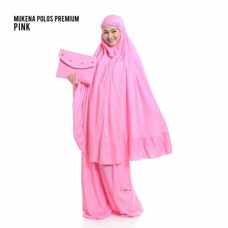 Mukena DEWASA BALI POLOS PREMIUM | Mukena Katun Rayon | Grosir Mukena MURAH