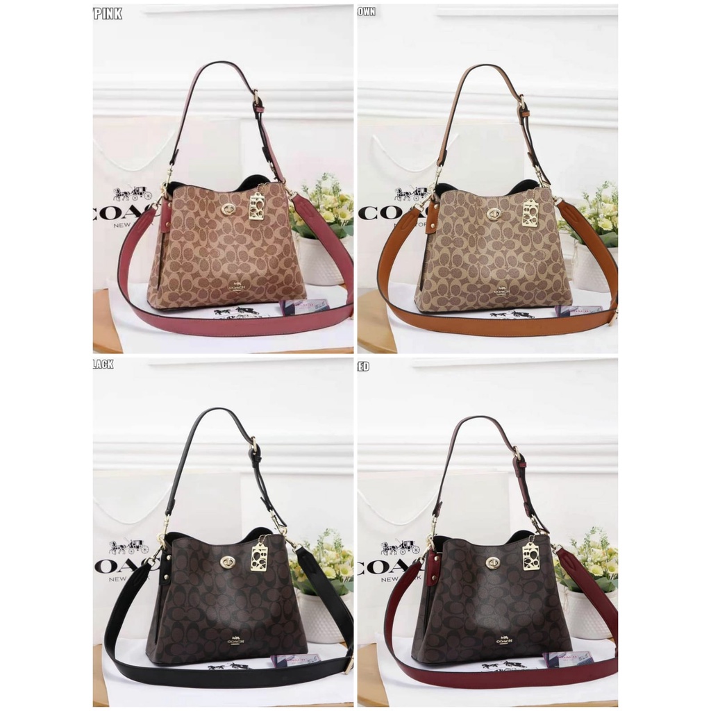 COACH 327 WITH PAPERBAG/ TAS SELEMPANG WANITA IMPORT COACH