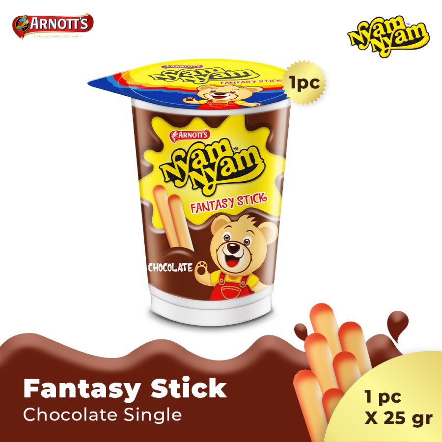 

Arnott's Nyam-Nyam Fantasy Stick Chocolate