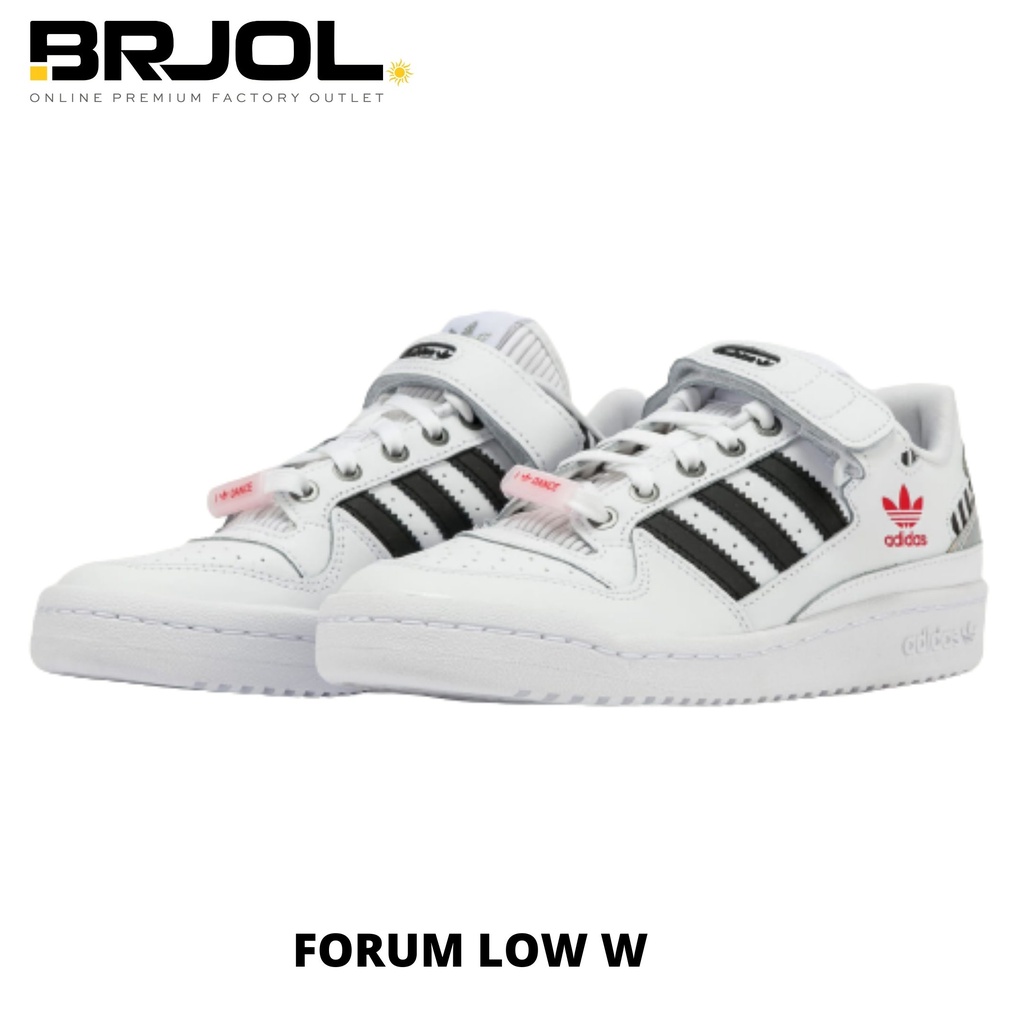 SEPATU SNEAKER WANITA ORIGINAL ADIDAS FORUM LOW WOMEN FZ3908
