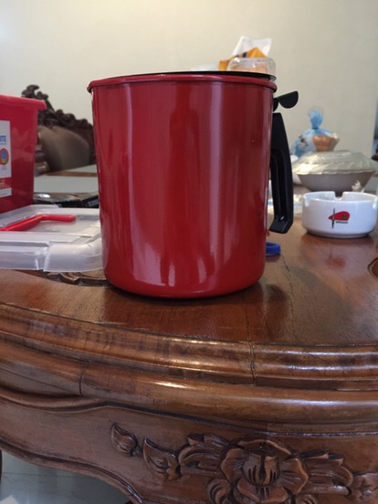Kitchen Oilpot Maslon Maspion Wadah / Saringan Minyak Teflon Murah Bagus