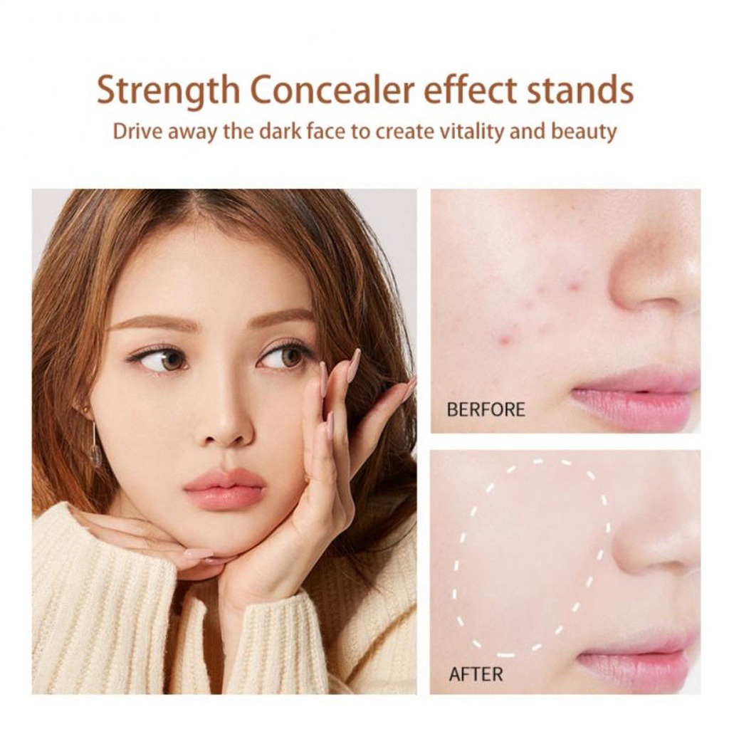 Lameila 1031 Liquid Concealer Matte  Full Cover Tahan Lama Waterproof / Make Up Penutup Noda Pada Wajah