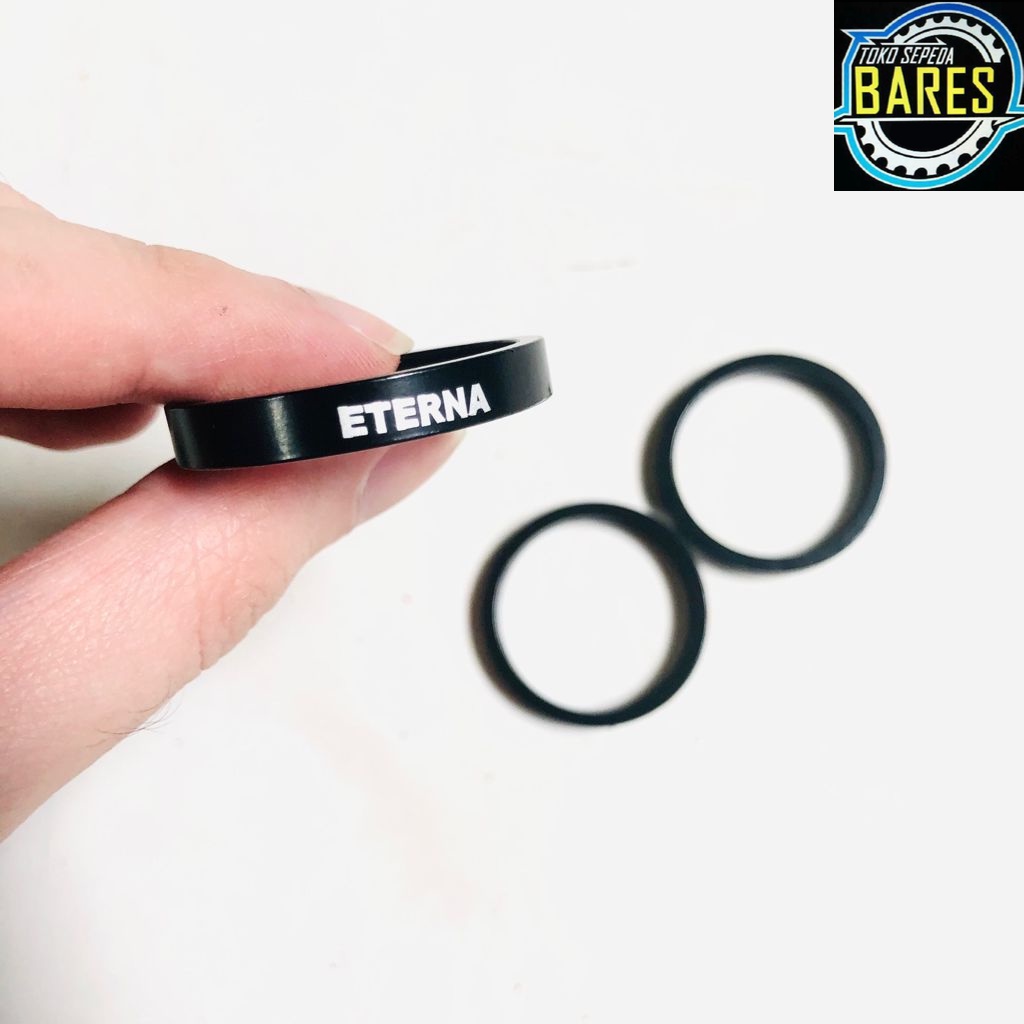 Cushion Ring Sepeda Eterna 28.6 x 5 mm / 10 mm Alloy / Spacer Fork