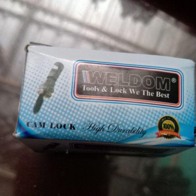 Kunci Cam Lock 25 Mm Weldom