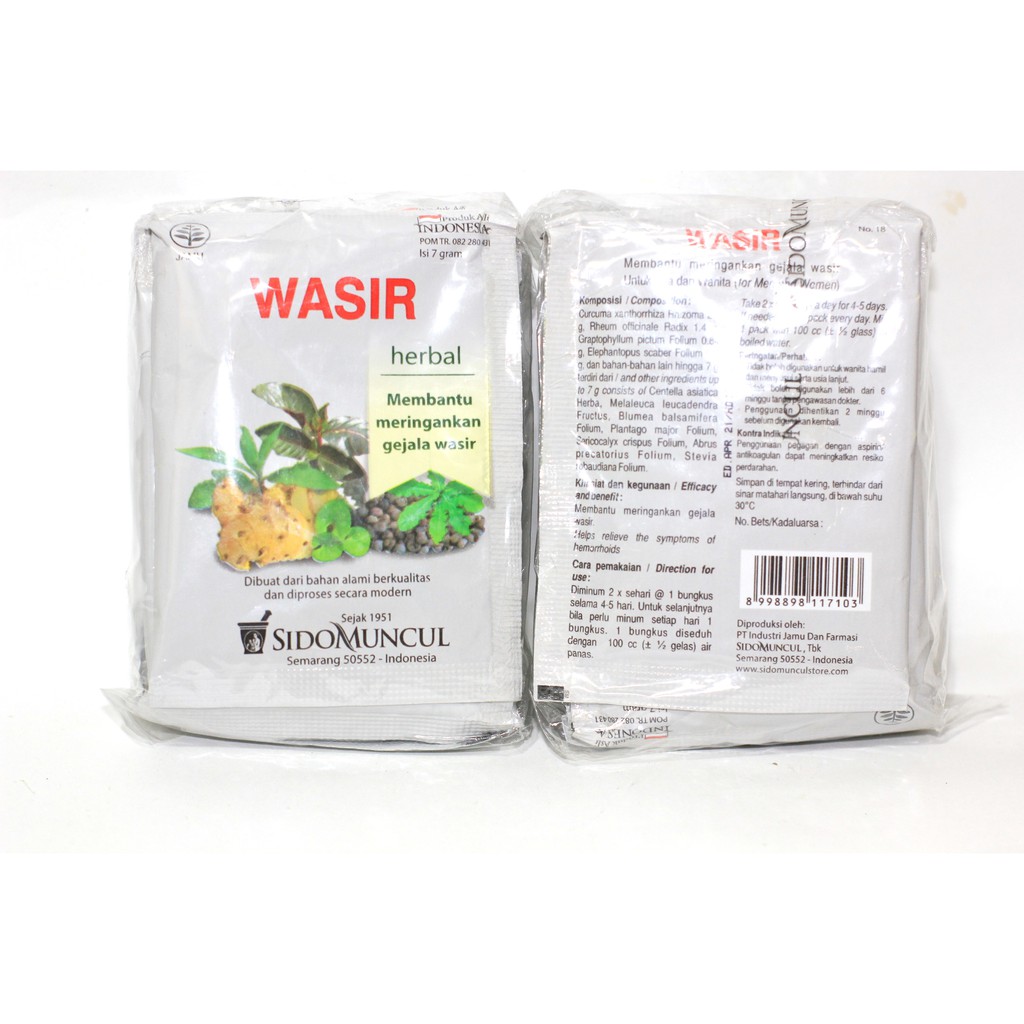Jamu Wasir sido muncul   sidomuncul wasir