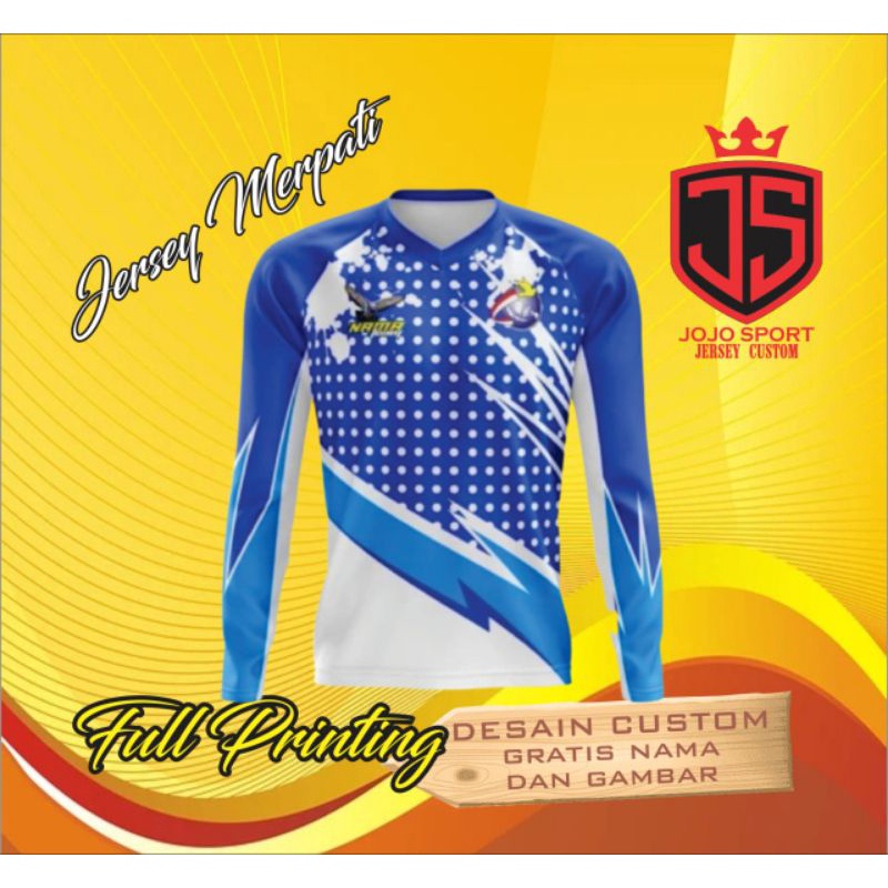 jersey merpati kolong costum.
