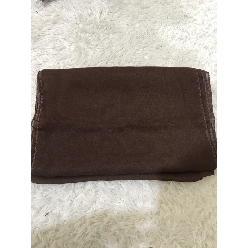 SELENDANG POLOS || SELENDANG KEBAYA || SELENDANG SHIFON || SELENDANG BALI-Mocca