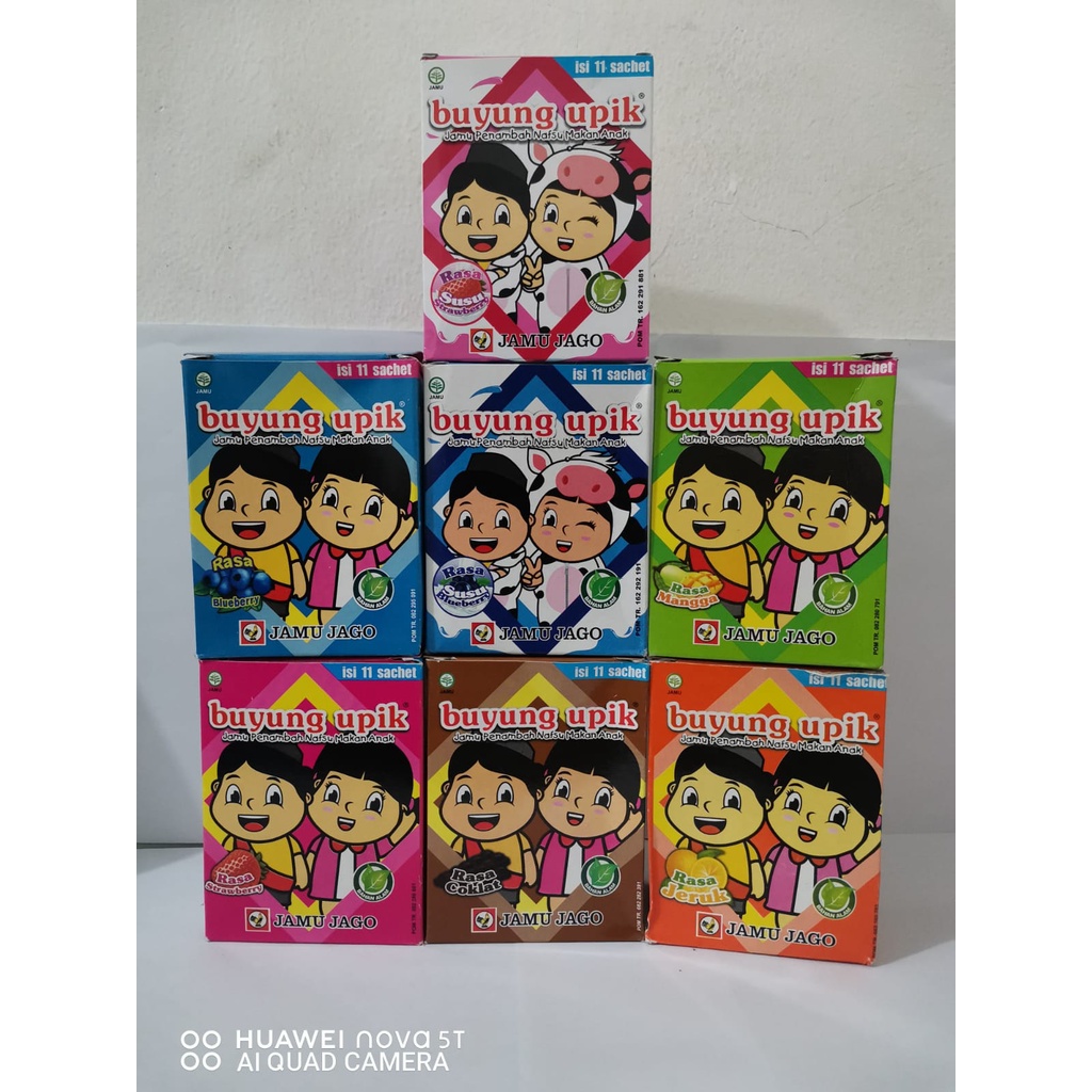 

Buyung Upik Original 1 box isi 11 sachet / Buyung Upik / Meningkatkan Nafsu Makan