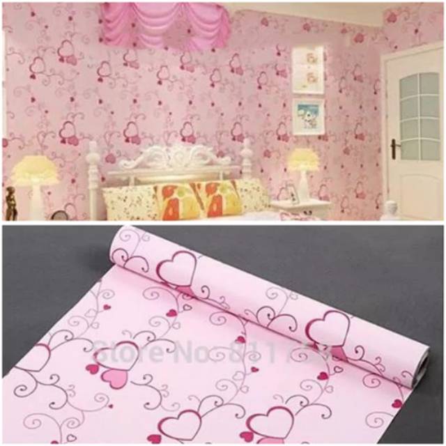 Menakjubkan 22 Wallpaper  Warna  Pink  Love Joen Wallpaper 