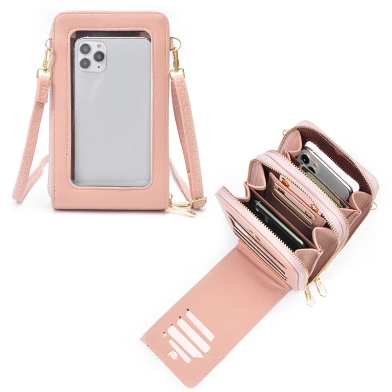 Cry Tas Dompet Hp Touch Screen Tas Fashion Tas Selempang Wanita Tas Forever Young Korea Model Import