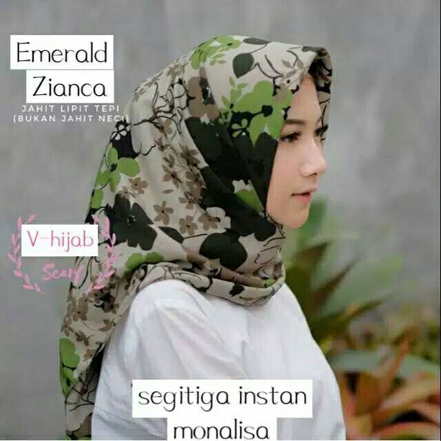 Segitiga instan monalisa V-HIJAB