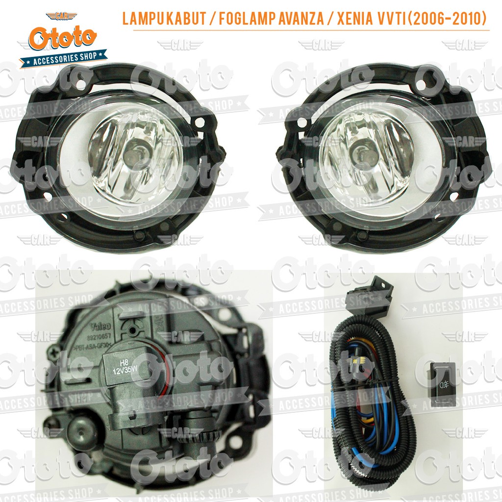 Lampu kabut Avanza Xenia VVTI (2006-2010) - Foglamp assy