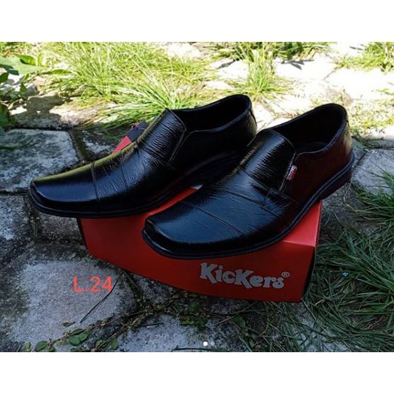Sepatu Slip On Pria - Kulit Asli