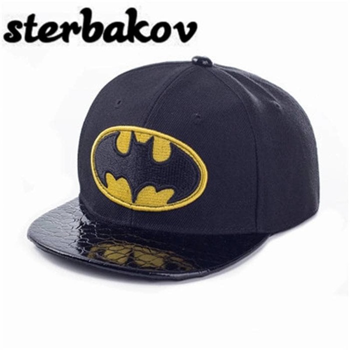 topi anak motif batman for baby 1-4 tahun import murah