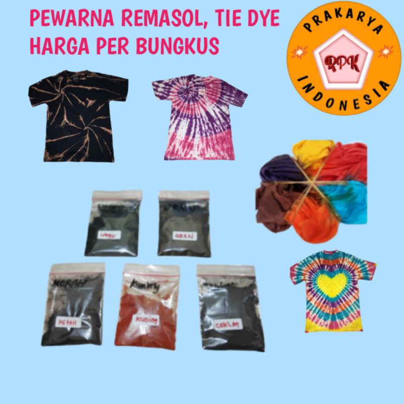 Remasol pewarna tie dye dan batik
