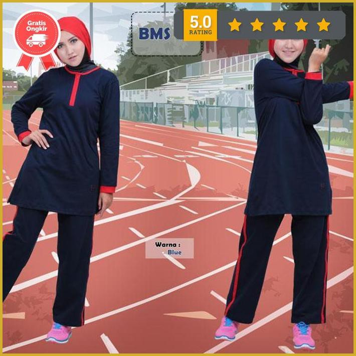 Baju Olahraga Muslim/Baju Senam Muslim/Stelan Olahraga Muslim/Believe Paling Murah