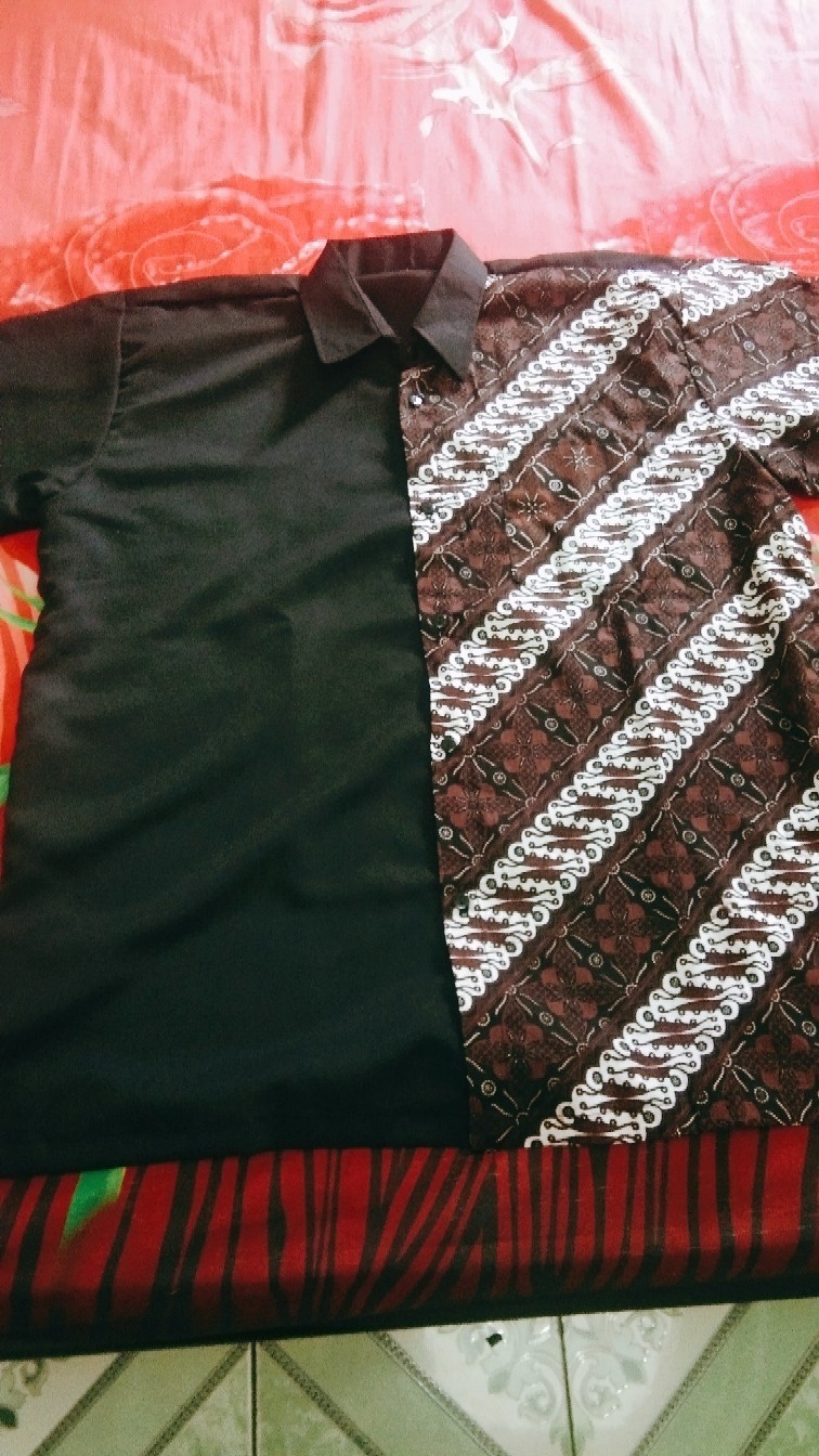 Batik Wanita Asj Sa Hrb026 Kenongo Kemeja Tosca Pendek