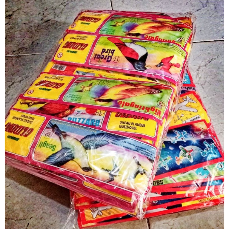 ISI 100 PCS PESAWAT BUSA CAMPUR MAINAN ANAK GROSIR / MAINAN UNIK