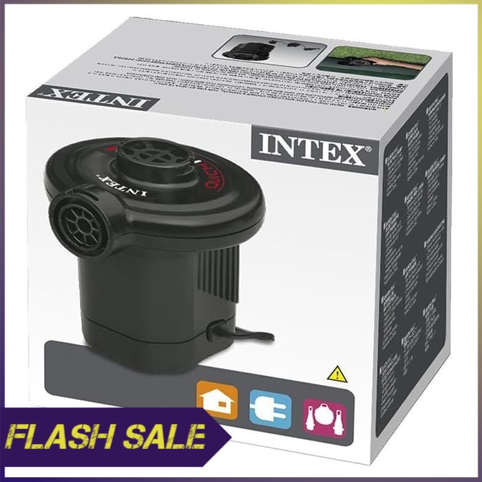 Pompa Angin Listrik 66620 Elektrik Intex Pompa Kasur Pompa Ban Renang
