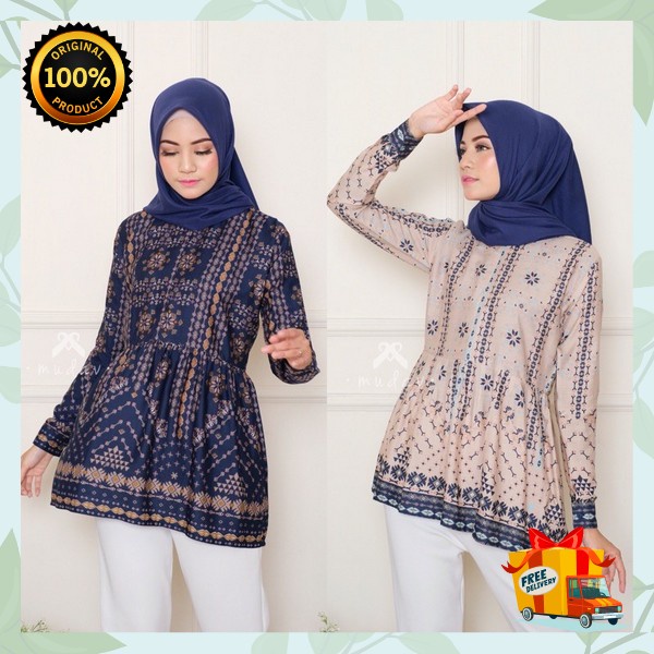 Baju Atasan Wanita Bluse Korean Style Buju Import Termurah Blus Casual Blouse Kekinian Baju Kondanga