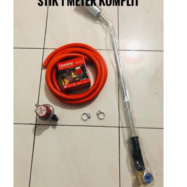 LANGSUNG KIRIM.. kompor tikus lengkap 1 meter komplit  / kompor blower 100 cm / kompor pelebur cat