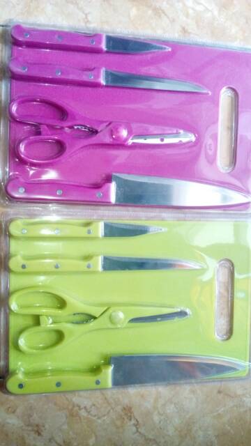 PISAU SET + TALENAN + GUNTING + PACKING FRESS