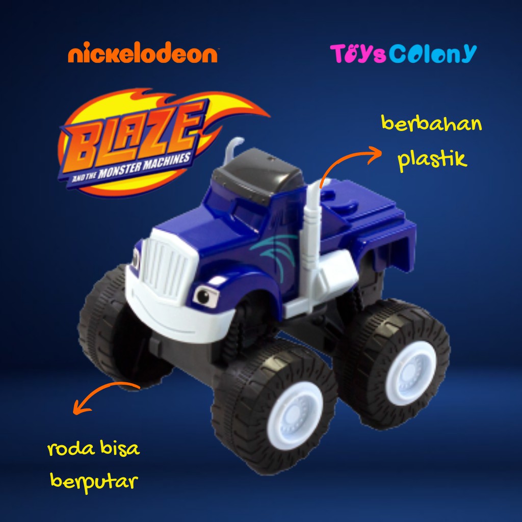 Blaze and the Monster Machine Mini isi 3pcs Blaze Crusher Pickle RKC02143-2