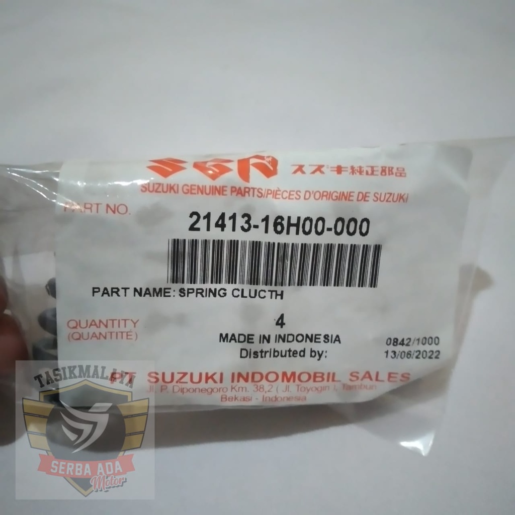 PER KOPLING SHOGUN 125 SP SUZUKI GENUINE PARTS