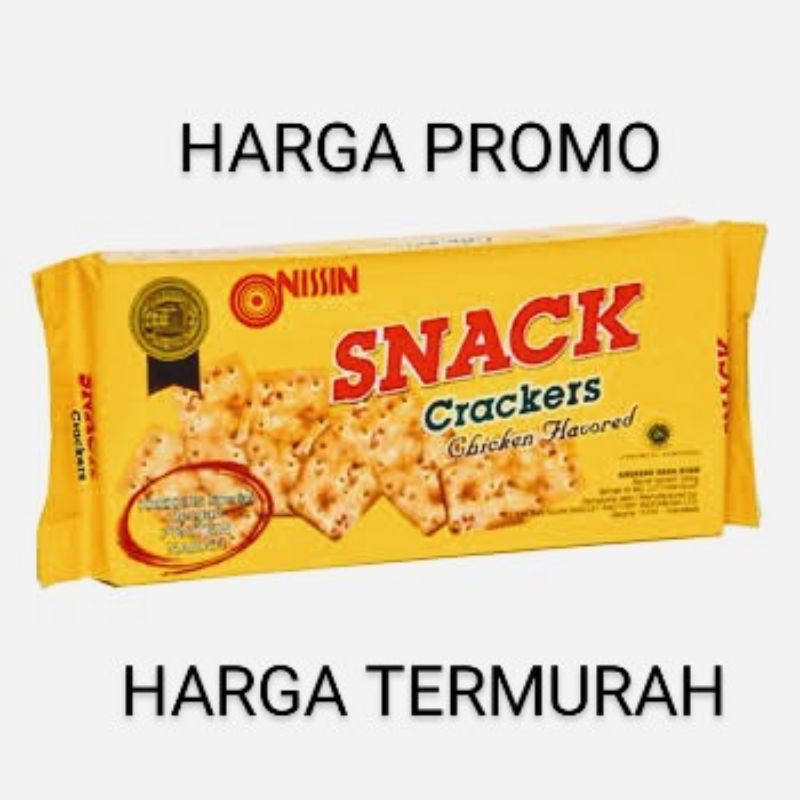 Serena Snack crackers rasa ayam Nissin Snack Crackers Snack crekers Snack krekes