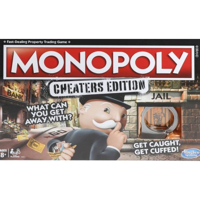 Monopoly Cheaters Edition Board Game