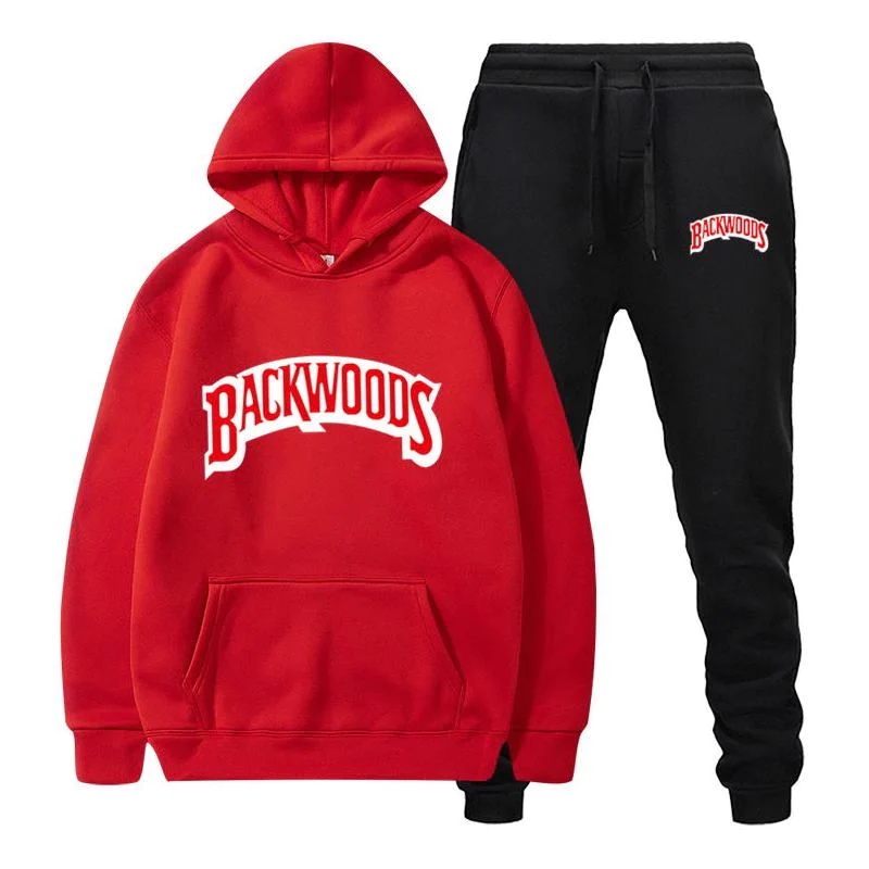 Backwood II Setelan Celana Jogger &amp; Jumper Hoodie II  Set sweater Hoodie dan Celana Joger Panjang ( Pria &amp; Wanita )