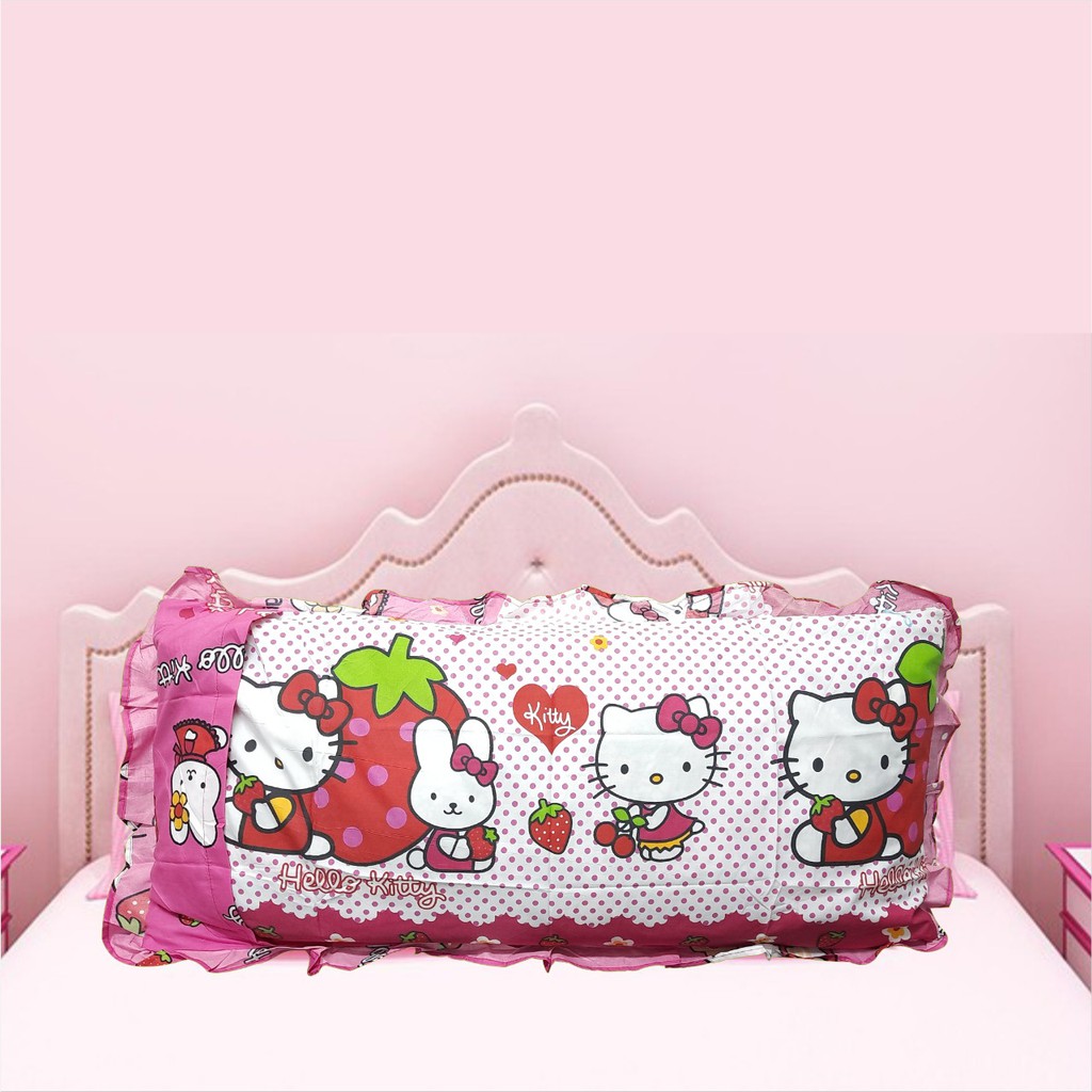 [COD BAYAR DITEMPAT]Sarung Bantal Cinta Motif Karakter / Sarung Bantal Murah BEST SELLER!!!