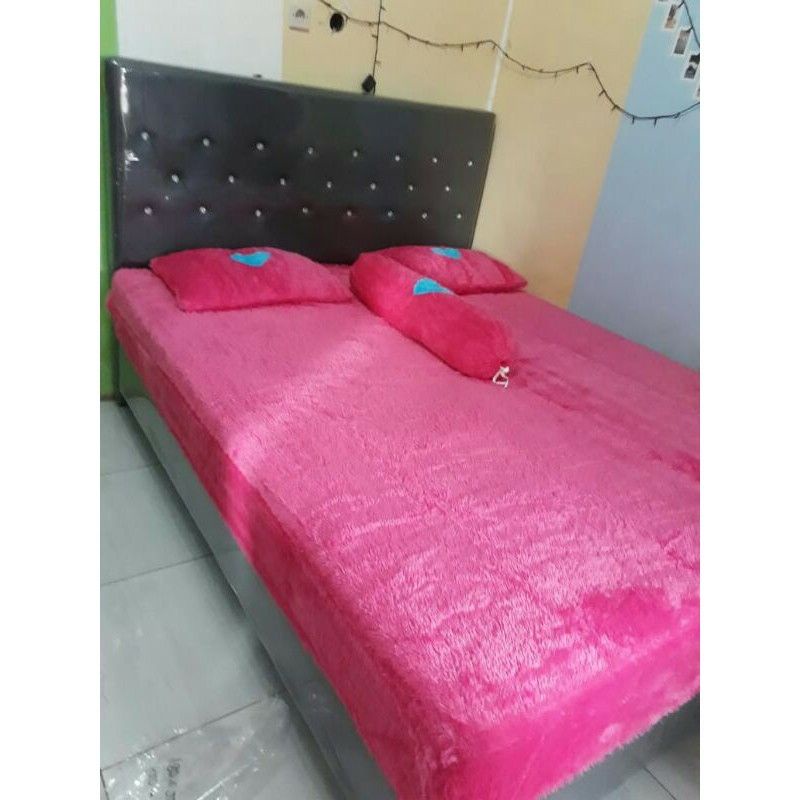 SPREI KASUR BULU RASFUR / SEPREI BULU RASFUR MURAH / BULU TEBAL/ SEPREI MURAH