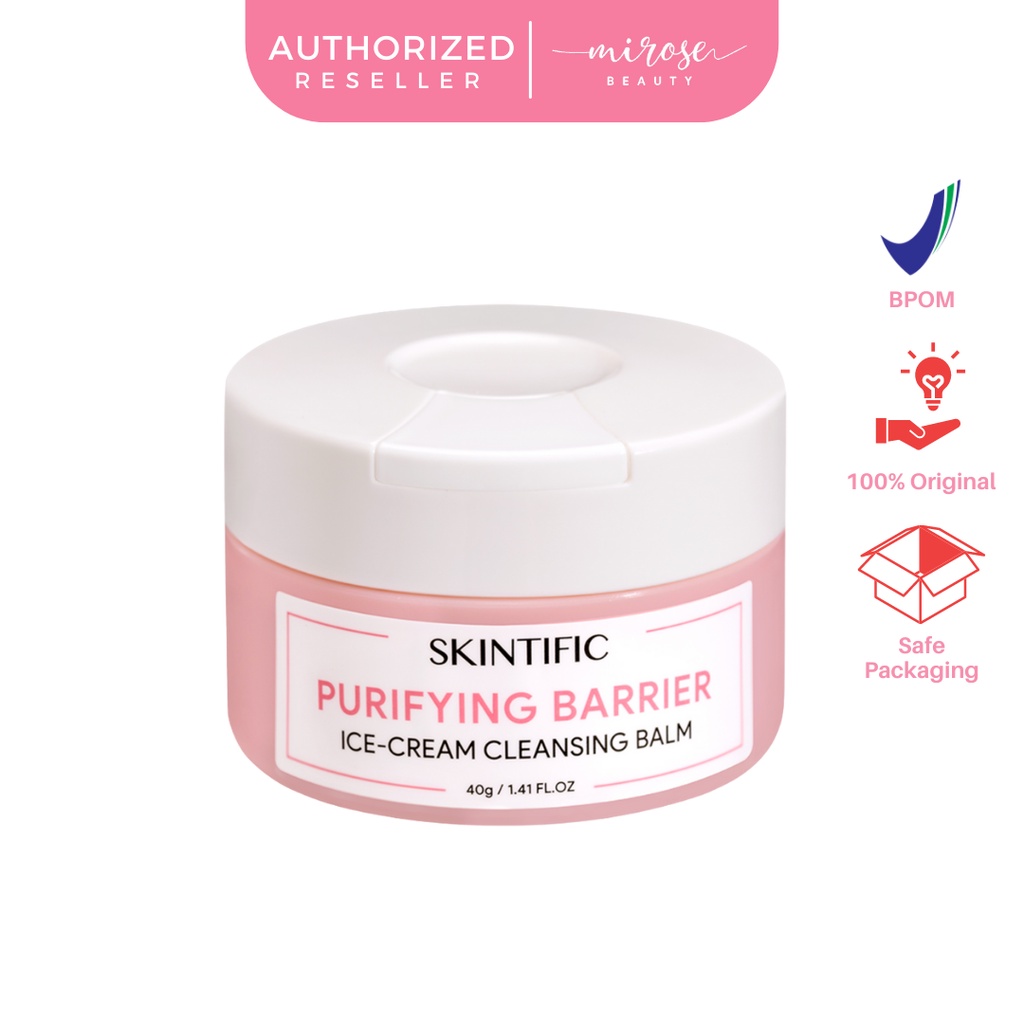 SKINTIFIC Purifying Barrier Ice Cream Cleansing Balm 40g